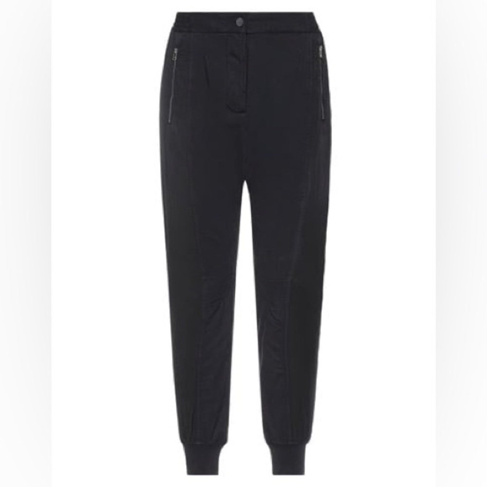 Haider Ackermann Zip Pocket Black Jogger - M